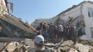 Смерть осужденных в Актау: появилось видео с места обрушения