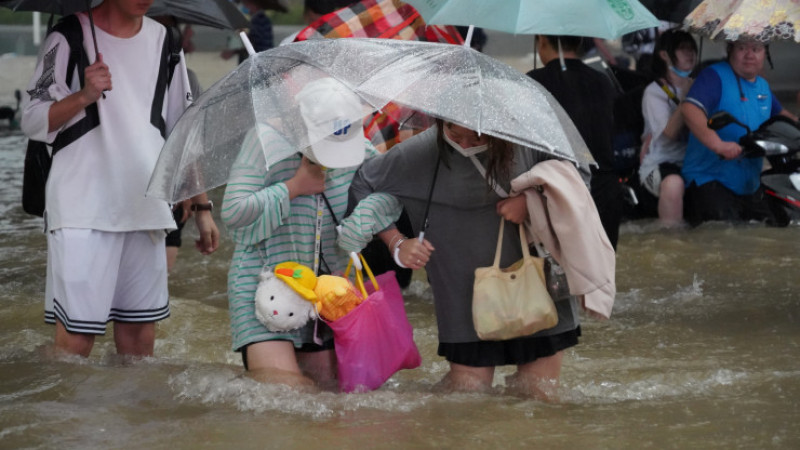 Наводнение в Китае. Фото: REUTERS