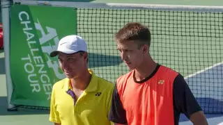 Григорий Ломакин впервые в карьере вышел в полуфинал "Челленджера"