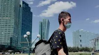 В "желтой" зоне осталась только одна область в Казахстане