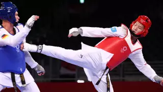 Казахстанский тхэквондист вышел в четвертьфинал Олимпиады-2020