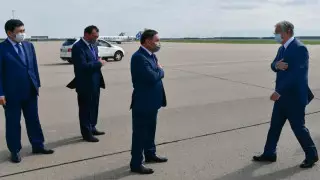 Президент Токаев прибыл в Акмолинскую область