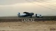 Посадка в степи Мангистау в пыльную бурю: пилот спасал жизнь пассажирке