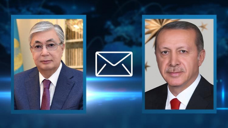 Токаев направил Эрдогану телеграмму в связи с пожарами в Турции