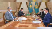 Президент Токаев принял премьера и главу "Самрук-Казына"