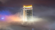 Игры луны и тумана. Фотограф снимает завораживающие кадры Алматы