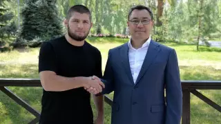 Хабиб Нурмагомедов опубликовал фото с Садыром Жапаровым