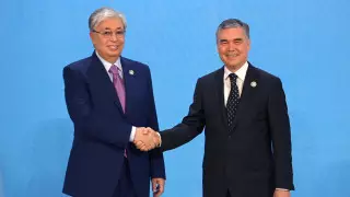 Президент Токаев принимает участие во встрече глав государств Центральной Азии