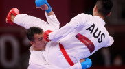 Каратист Нурканат Ажиканов выиграл первый поединок на Олимпиаде-2020