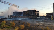 Желтый фосфор горел в Арыси: начато уголовное расследование