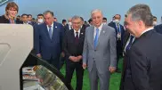 Токаев посетил выставку национальных товаров стран Центральной Азии