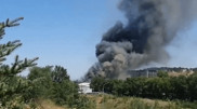 СТО горела в районе ВОАД в Алматы