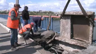 Закрытие моста в Семее обернулось большими пробками на дорогах