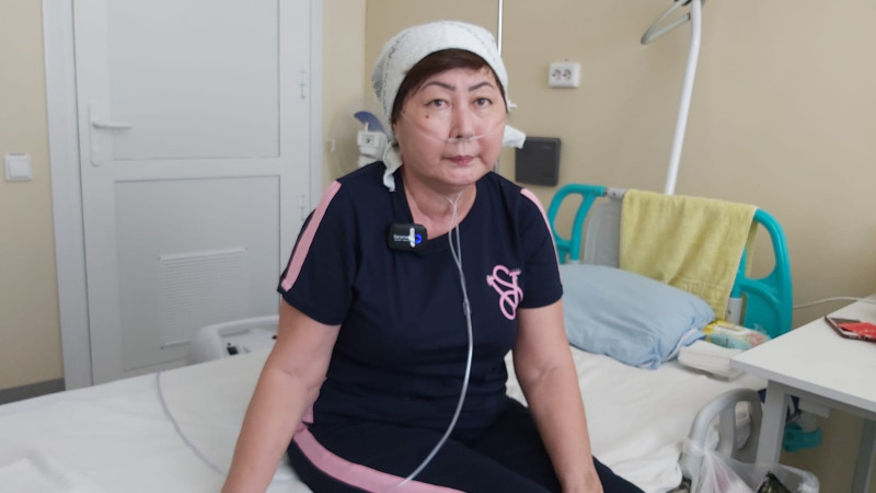 Атырауские врачи вылечили пациентку с 96-процентным поражением легких