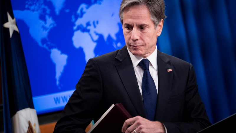 Госсекретарь США Энтони Блинкен. © Reuters