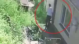 Серийный домушник попал на видео в Петропавловске