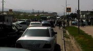 Жители крупного ЖК в Алматы перекрыли дорогу из-за отключения электричества