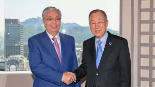 Токаев встретился с Пан Ги Муном