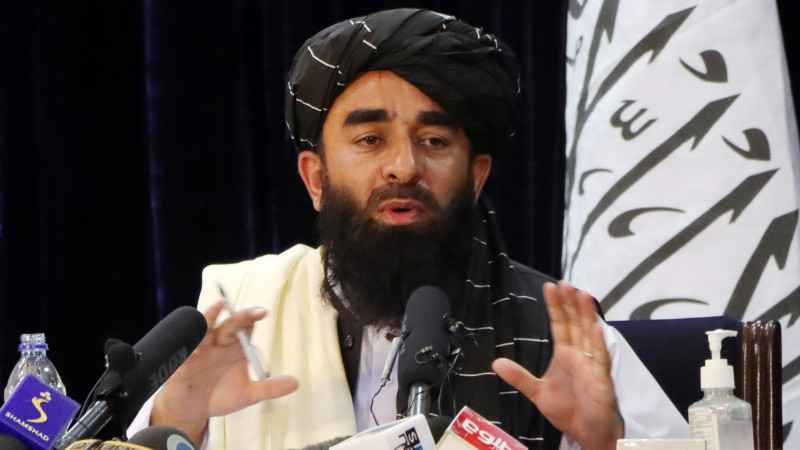 Официальный представитель "Талибана" Забихулла Муджахида. Фото: ©REUTERS