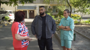Женщина прервала интервью с Jah Khalib и пожаловалась на акимат Алматы