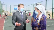 В Шымкенте появились две новые спортивные площадки