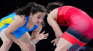 Казахстанка стала чемпионкой мира по борьбе среди юниорок