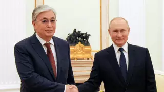 О чем говорили Путин и Токаев на встрече в Москве