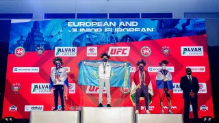 Три золотые медали привезли казахстанцы с чемпионата Европы по ММА