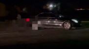 Полицейские разогнали дрифтеров у аэропорта в Атырау, выписав более 30 штрафов