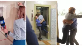 Журналистку "Хабара-24" силой выкинули из акимата в Алматы