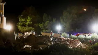 Жилой многоквартирный дом обрушился в Испании