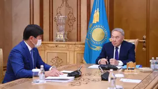 Назарбаев принял Байбека