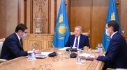 Назарбаев принял председателя правления АО "Самрук-Казына"