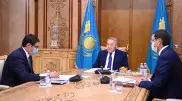 Назарбаев принял председателя правления АО "Самрук-Казына"