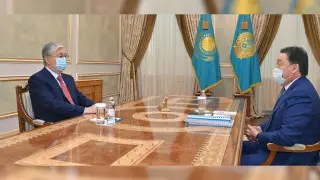 Мамин доложил Токаеву об Общенациональном плане