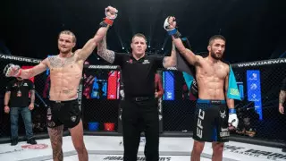 Дебют непобежденного казахстанского бойца завершился ничьей