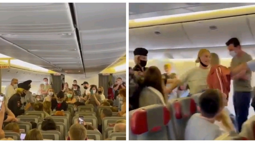 Пассажирка рейса в Анталью устроила дебош в самолете