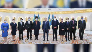 Токаев принял верительные грамоты у новых зарубежных послов