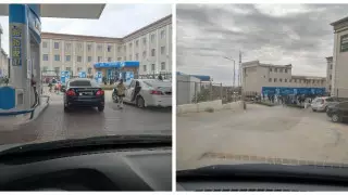 Жителей Актау возмутила расположенная рядом с АЗС частная школа