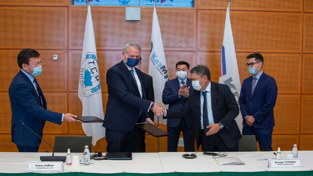 КМГ и ТШО договорились о поставке сырья на газохимический комплекс в Атырау