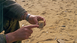 Древнейшие орудия труда, найденные в местности Диринг-Юрях в Якутии. © РИА Новости