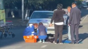 Женщину и ребенка сбили в Жезказгане