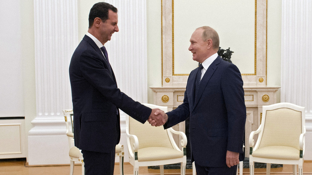 Путин принял прибывшего с необъявленным визитом Асада
