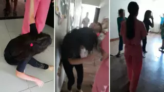 Видео жестокого избиения воспитанницы детдома в Алматы рассылают казахстанцы