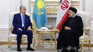 Токаев встретился с новым президентом Ирана