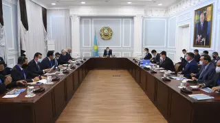 Мамин с рабочей поездкой посетил Западно-Казахстанскую область