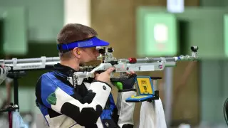 Сборная Казахстана стала лидером чемпионата Азии по пулевой стрельбе