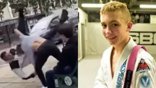 Взрослый хулиган напал на улице на подростка, который оказался чемпионом по джиу-джитсу