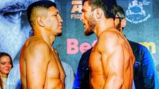 Куат Хамитов проиграл бой россиянину Марифу Пираеву