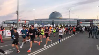 Марафоны стартовали в главных городах Казахстана